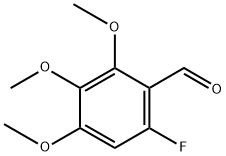 6-fluoro-2,3,4-trimethoxybenzaldehyde Structure