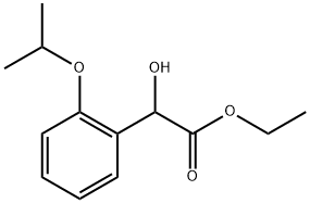 Ethyl α-hydroxy-2-(1-methylethoxy)benzeneacetate Structure