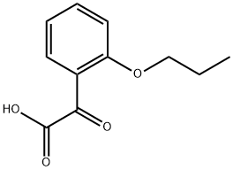 2-oxo-2-(2-propoxyphenyl)acetic acid Structure