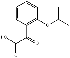 2-(2-isopropoxyphenyl)-2-oxoacetic acid Structure