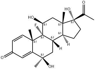 Fluorometholone Impurity 9 Structure