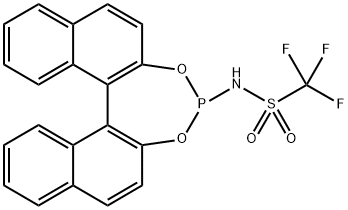 Methanesulfonamide, N-(11bR)-dinaphtho[2,1-d:1',2'-f][1,3,2]dioxaphosphepin-4-yl-1,1,1-trifluoro- Structure