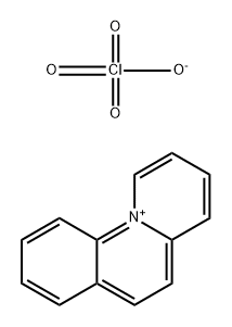 Benzo[c]quinolizinium, perchlorate (1:1) 구조식 이미지