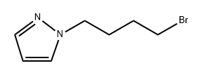 1-(4-Bromobutyl)-1h-pyrazole Structure