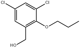 3,5-Dichloro-2-propoxybenzenemethanol Structure