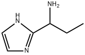 1H-Imidazole-2-methanamine, α-ethyl- Structure