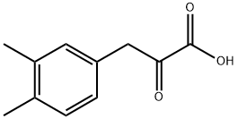 Benzenepropanoic acid, 3,4-dimethyl-α-oxo- Structure