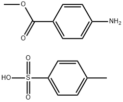 Methyl 4-aminobenzoate tosylate Structure