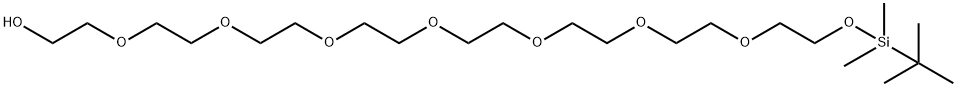 Tbdms-PEG8-alcohol Structure