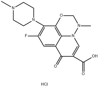 Marbofloxacin (hydrochloride) Structure