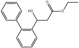 Ethyl β-hydroxy[1,1'-biphenyl]-2-propanoate Structure