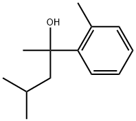 α,2-Dimethyl-α-(2-methylpropyl)benzenemethanol Structure