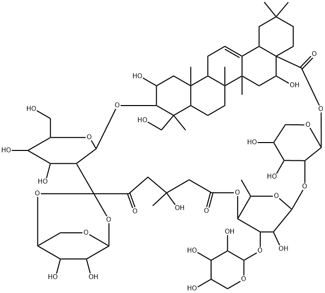 TubeiMoside II 구조식 이미지