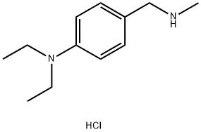 N,N-Diethyl-4-[(methylamino)methyl]aniline hydrochloride Structure