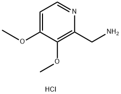 2-Pyridinemethanamine, 3,4-dimethoxy-, hydrochloride (1:2) Structure