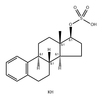 3-deoxyestradiol 17-sulfate Structure