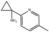 1-(5-methylpyridin-2-yl)cyclopropan-1-amine Structure