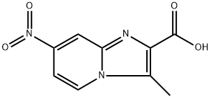 3-methyl-7-nitroimidazo[1,2-a]pyridine-2-carboxylic acid Structure