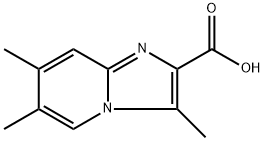 3,6,7-trimethylimidazo[1,2-a]pyridine-2-carboxylic acid Structure