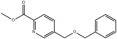 methyl 5-(benzyloxymethyl)picolinate Structure