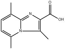 3,5,8-trimethylimidazo[1,2-a]pyridine-2-carboxylic acid Structure