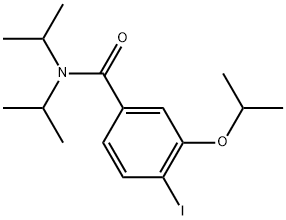 4-Iodo-3-(1-methylethoxy)-N,N-bis(1-methylethyl)benzamide Structure