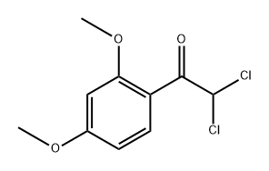 2,2-dichloro-1-(2,4-dimethoxyphenyl)ethanone Structure