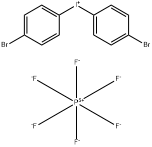 Iodonium, bis(4-bromophenyl)-, hexafluorophosphate(1-) (1:1) 구조식 이미지