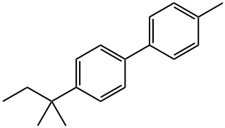 4-(1,1-Dimethylpropyl)-4'-methyl-1,1'-biphenyl Structure