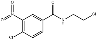 4-chloro-N-(2-chloroethyl)-3-nitrobenzamide Structure