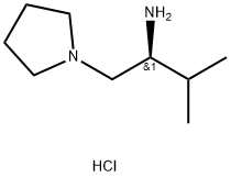 (S)-3-Methyl-1-(pyrrolidin-1-yl)butan-2-aminedihydrochloride Structure