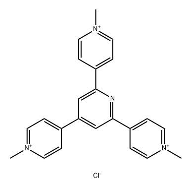 2,4,6-Tri(pyridine-4-methyl iodide) pyridine Structure