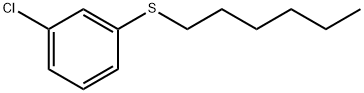 1-Chloro-3-(hexylthio)benzene Structure