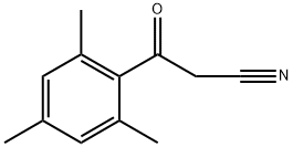 Benzenepropanenitrile, 2,4,6-trimethyl-β-oxo- 구조식 이미지