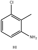 Benzenamine, 3-chloro-2-methyl-, hydriodide (1:1) Structure