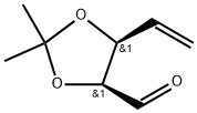 L-erythro-Pent-4-enose, 4,5-dideoxy-2,3-O-(1-methylethylidene)- 구조식 이미지