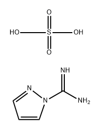 1H-Pyrazole-1-carboximidamide, sulfate (1:1) 구조식 이미지