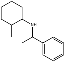 Benzenemethanamine, α-methyl-N-(2-methylcyclohexyl)- Structure