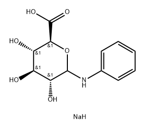 Aniline D-Glucuronide Sodium Salt Structure