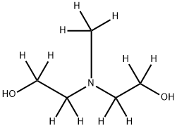 N-Ethyldiethanolamine-d11 Structure