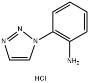 2-(1H-1,2,3-Triazol-1-yl)aniline hydrochloride Structure