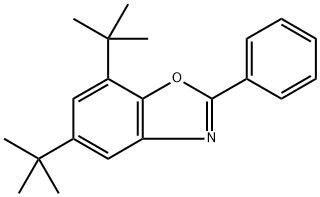 5,7-di-tert-butyl-2-phenylbenzo[d]oxazole Structure