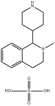 SULFURIC ACID COMPOUND WITH 2-METHYL-1-PIPERIDIN-4-YL-1,2,3,4-TETRAHYDROISOQUINOLINE (1:1) Structure