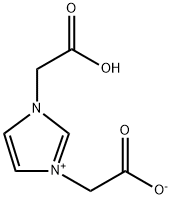 1,3-Bis(carboxymethyl)-1H-imidazolium 구조식 이미지