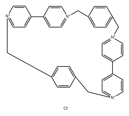 5,12,19,26-Tetraazoniaheptacyclo[24.2.2.22,5.27,10.212,15.216,19.221,24]tetraconta-2,4,7,9,12,14,16,18,21,23,26,28,29,31,33,35,37,39-octadecaene, chloride (1:4) 구조식 이미지