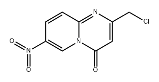 2-(chloromethyl)-7-nitro-4H-pyrido[1,2-a]pyrimidin-4-one Structure