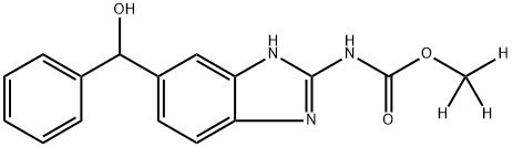 5-HydroxyMebendazole-D3 Structure