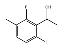 1-(2,6-Difluoro-3-methylphenyl)ethanol Structure