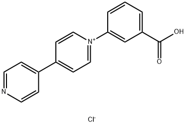 1-(3-carboxyphenyl)-[4,4'-bipyridin]-1-ium chloride Structure