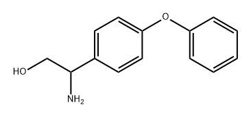 2-Amino-2-(4-phenoxyphenyl)ethanol oxalic acid 구조식 이미지
